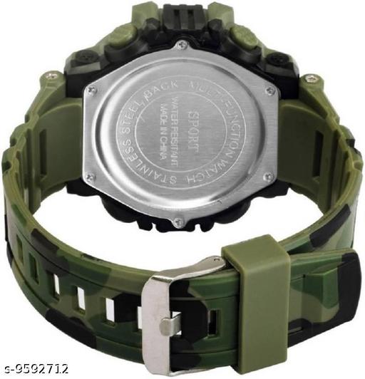 Fastdeals RMG-33 KIDS AND BOYS ARMY Watch GREEN STRAP Digital Watch - For Men