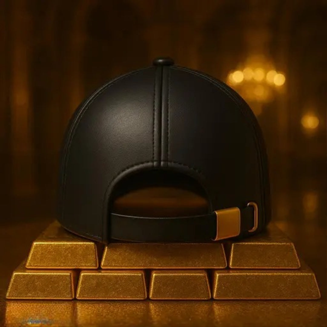 Caps for Men Stylish Original B PU Leather Cap |Unisex |Summer|Celebrity Style/Fashion | Streetwear Faux Leather Cap| Elite Luxury Cap | Sport Baseball Head Caps