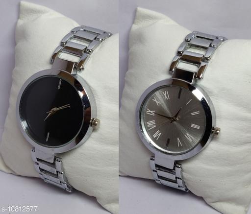 Attractive Solid Metal Analog Watches combo for Women Analog Watches for Girls