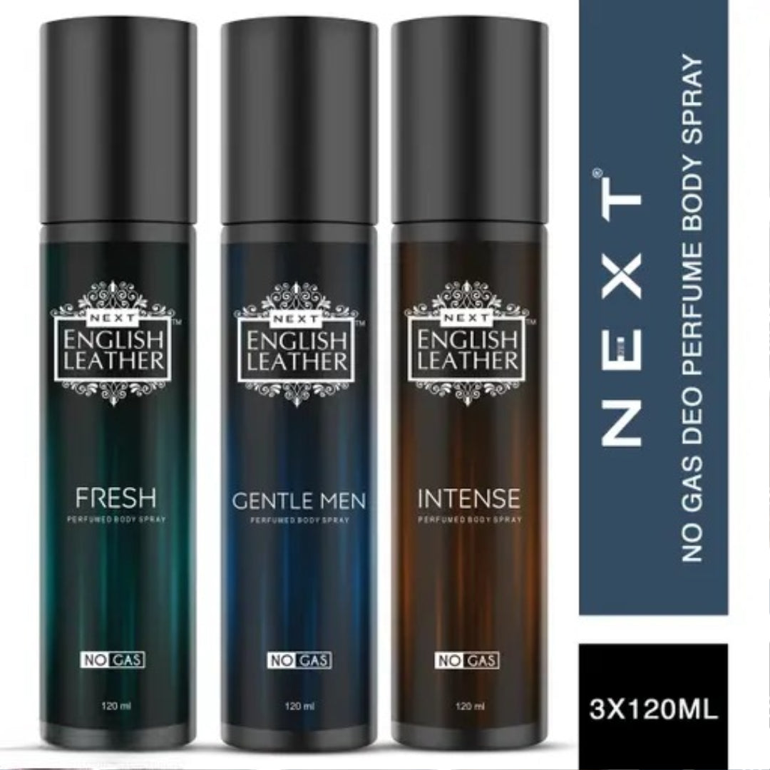 Next Care Intense Fresh Gentlemen Perfume Body Spray(3x120ml)