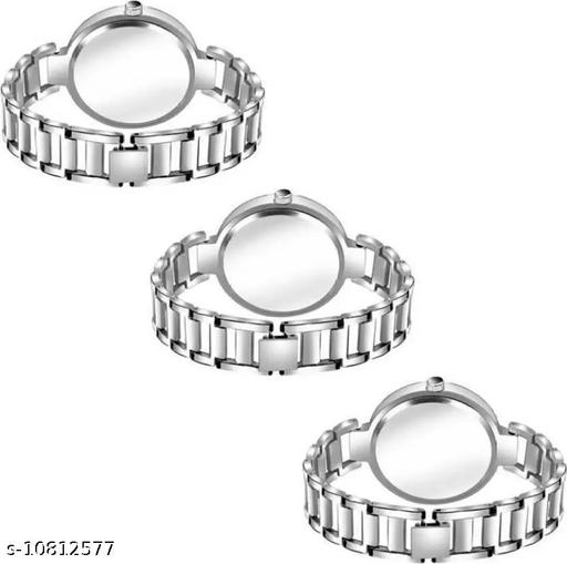 Attractive Solid Metal Analog Watches combo for Women Analog Watches for Girls