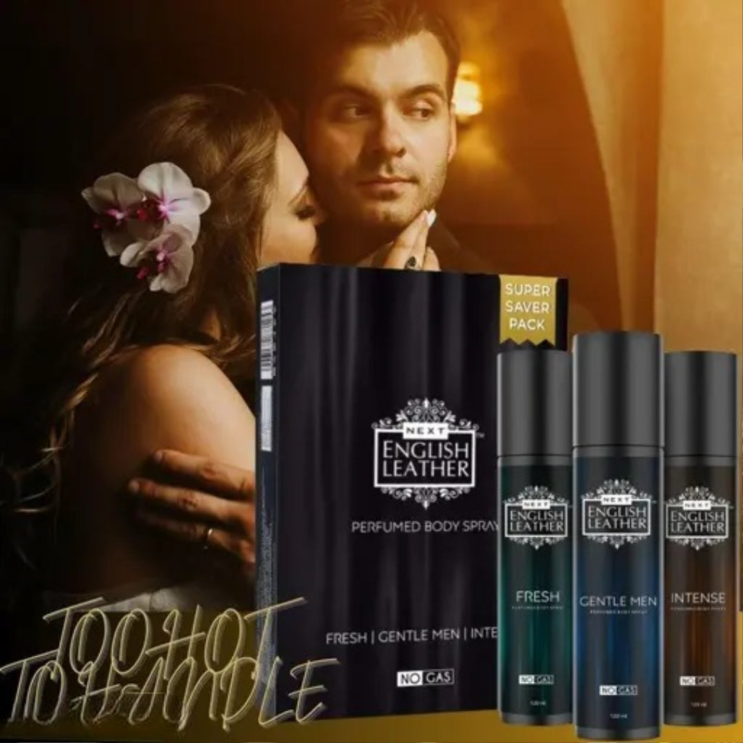 Next Care Intense Fresh Gentlemen Perfume Body Spray(3x120ml)