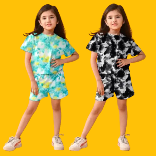 Girls Nightsuits Pack Of 2