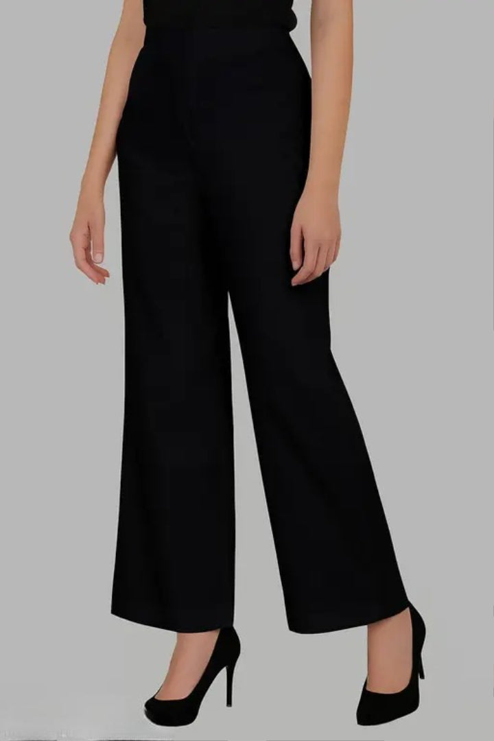 WELL STYLE BLACK KURTA PLAZZO SET