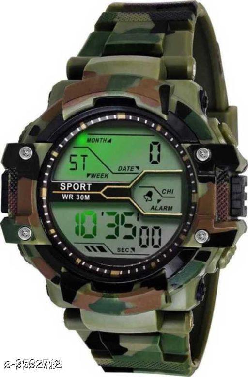 Fastdeals RMG-33 KIDS AND BOYS ARMY Watch GREEN STRAP Digital Watch - For Men