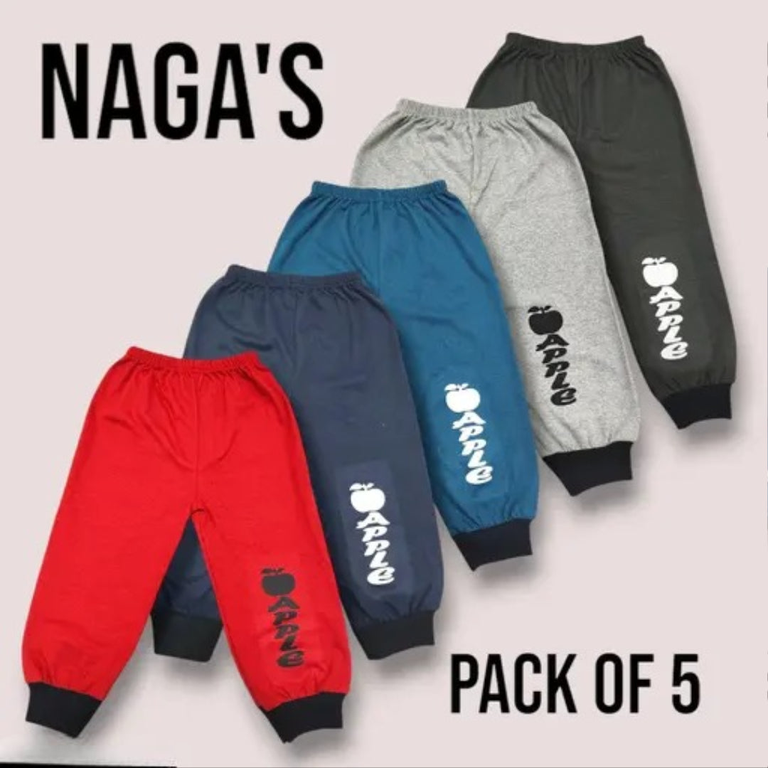 Daily wear Kids cotton night pant kids pant for boys and girls multicolor combo (pack of 5)