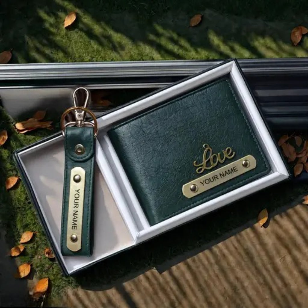 Name Wallet For Man - Customized Wallet For Men