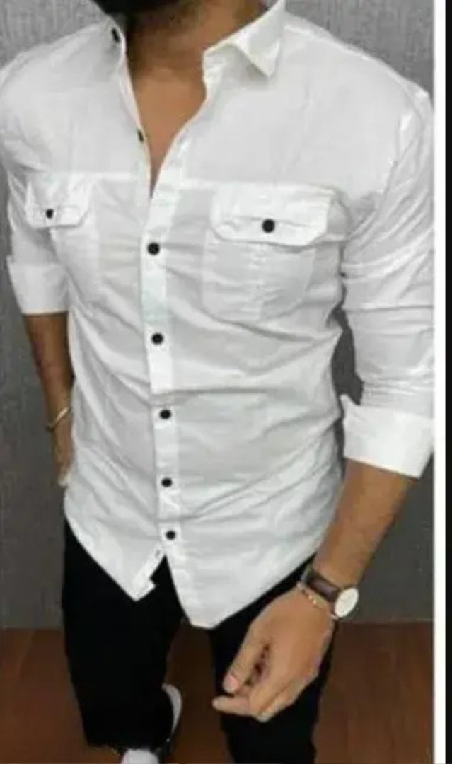 vstrr double pocket shirt for men