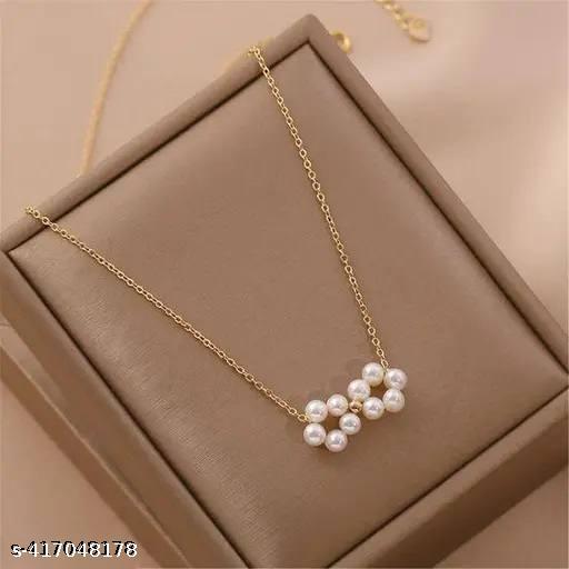 Shimmering Beautiful Necklace Combo For Women And Girls