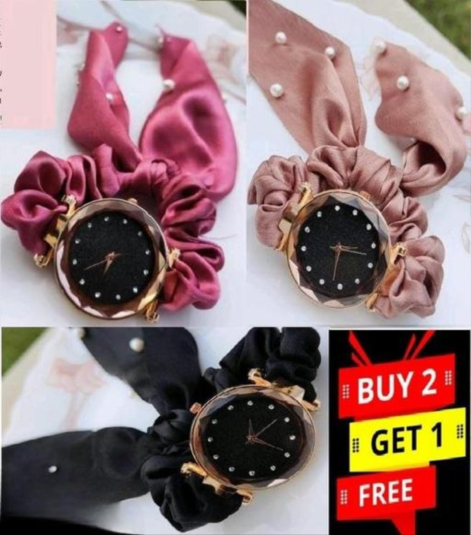 fancy woman watch combo buy 1 gat 1 free