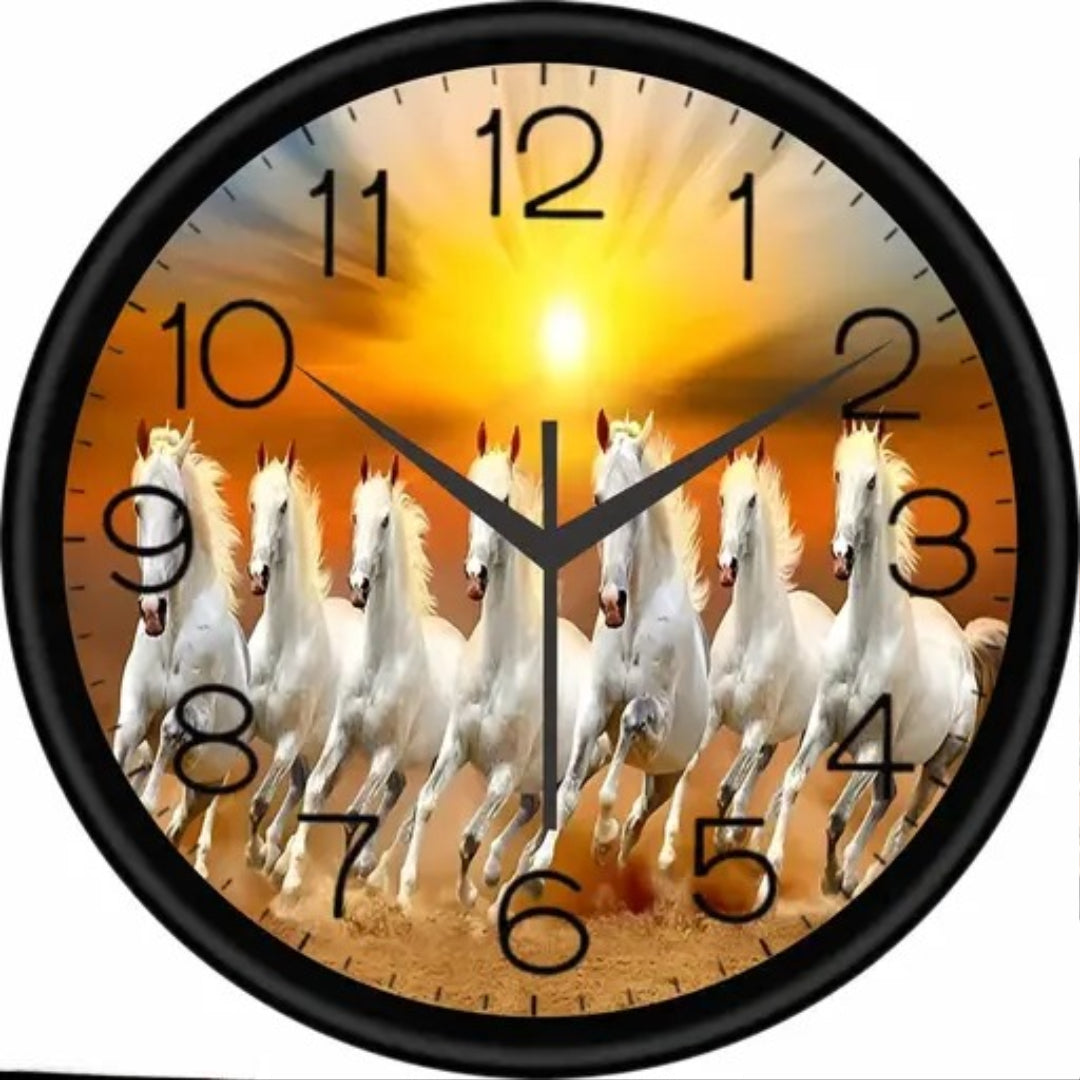 Stylish wall clock for home decor