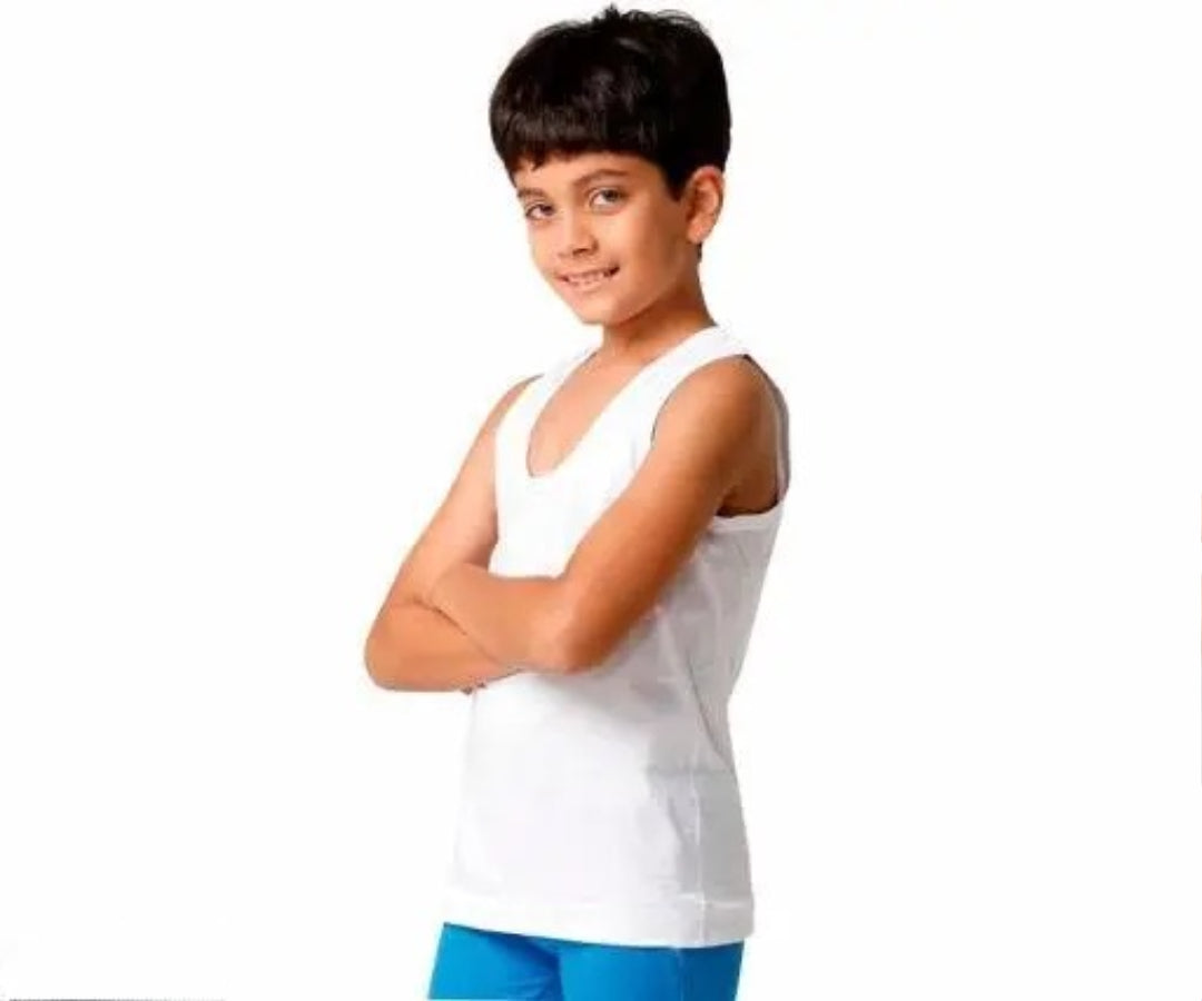 Premium Soft Cotton Kids Vest Pack of 5