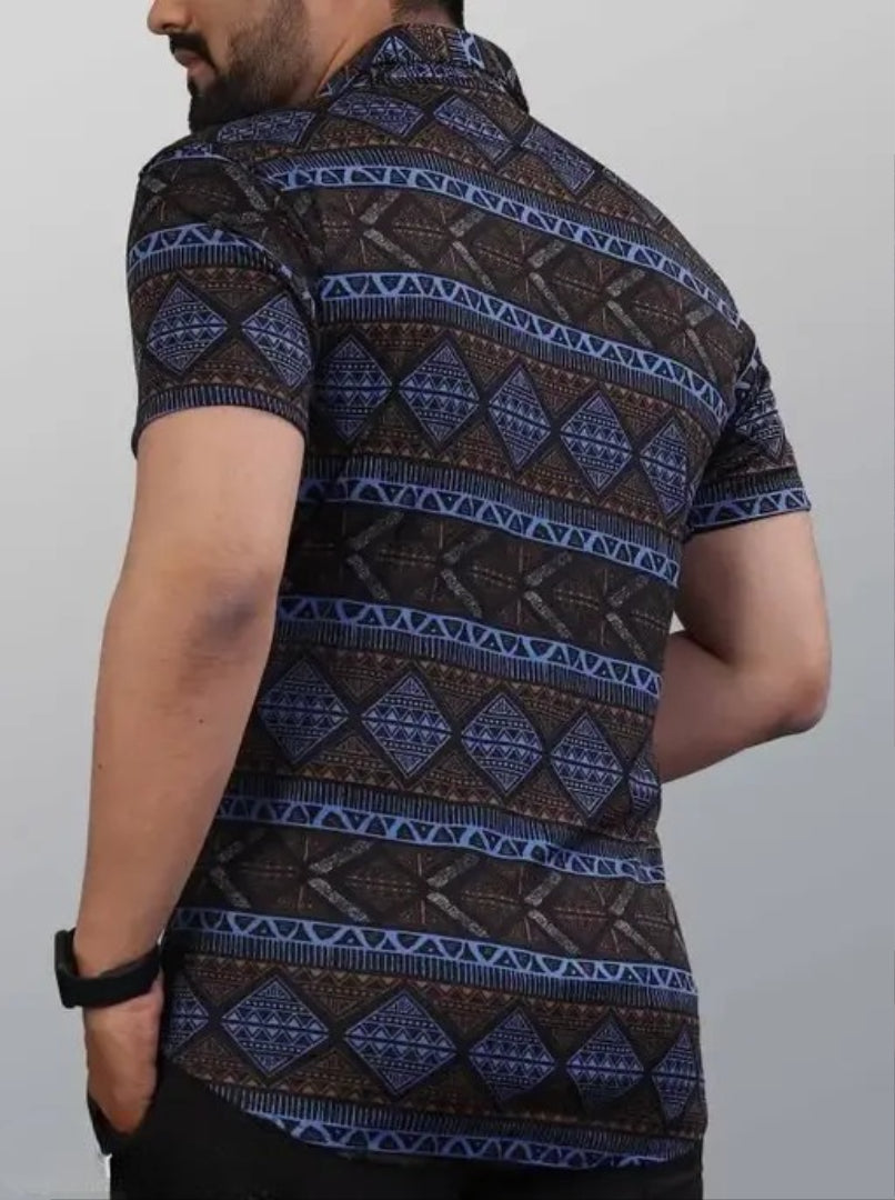 black lycra half shirt