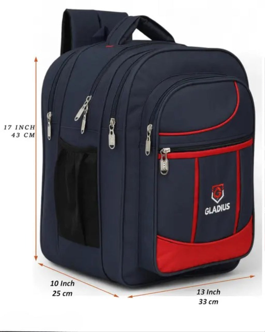 Gladius 60L Stylish unisex Navy Blue school Bag for boys & girls of class 5th to 10th