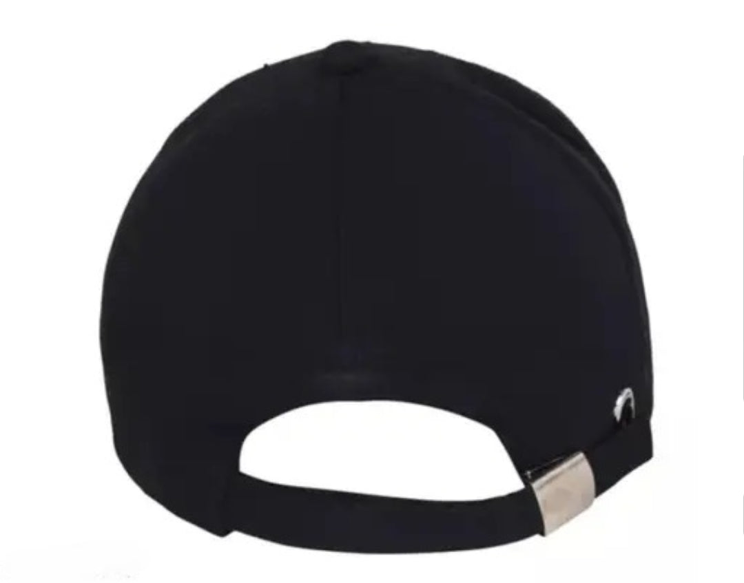 SS Cap In Black Plain For Men & Women