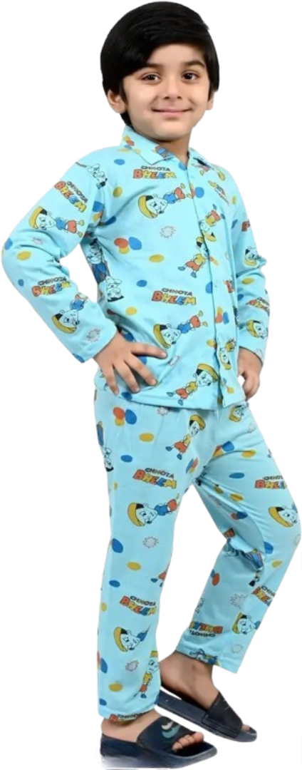 Night Suit Set For Boys