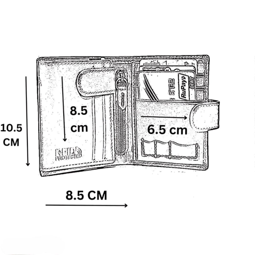 Royal king Uinicq Mens Wallet Premium Leather