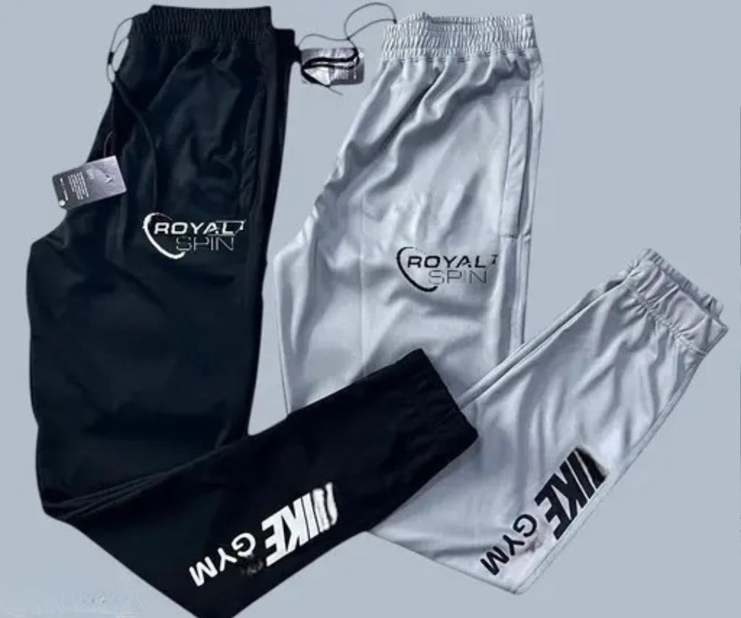 Men sport running gym yoga side pocket trackpant combo for men