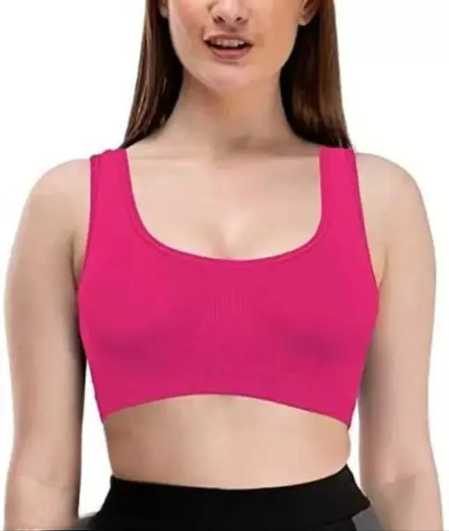 STYLISH PREMIUM QUALITY AIR BRA MULTICOLOR woman Cotton Air Bra Fancy Woman Sports Bra inner Sport Bra Air Bra Bra Multi Colour Sport Bra Air Bra Fancy Woman bra (pack of 3)