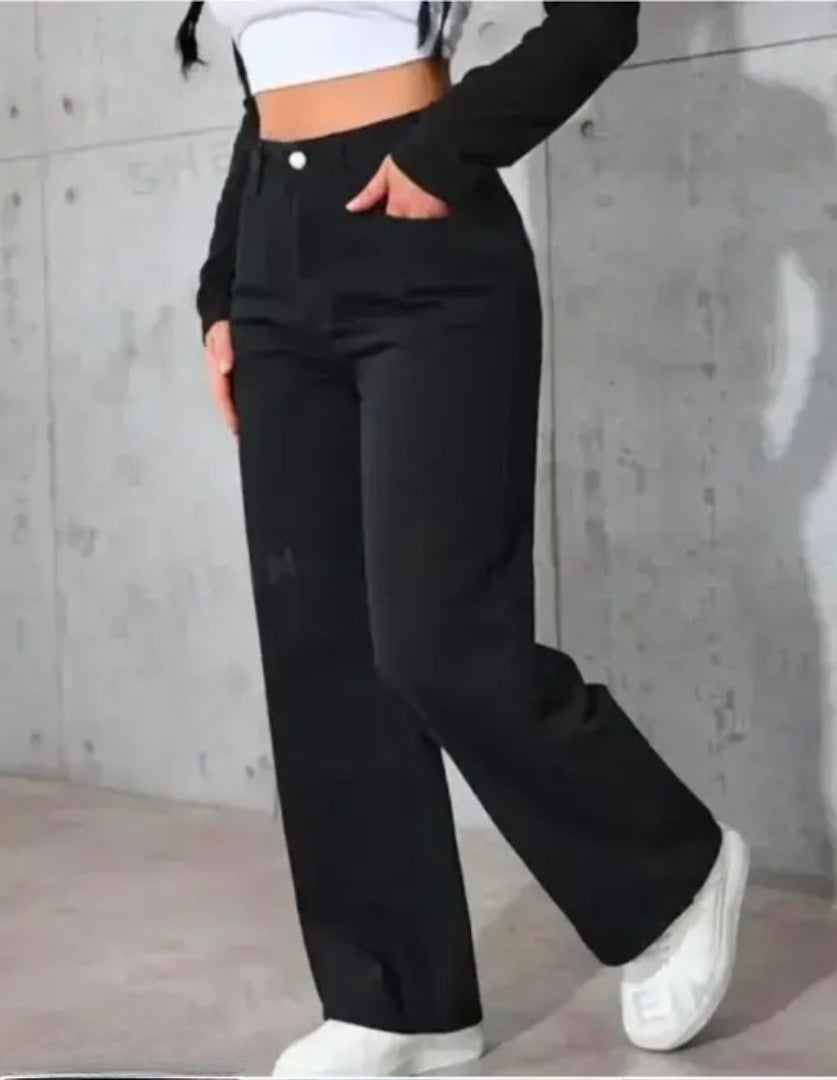 Straight Flared jeans for women, Straight fit black jeans for women, gorgeous comfortable and streacheble jeans for girls