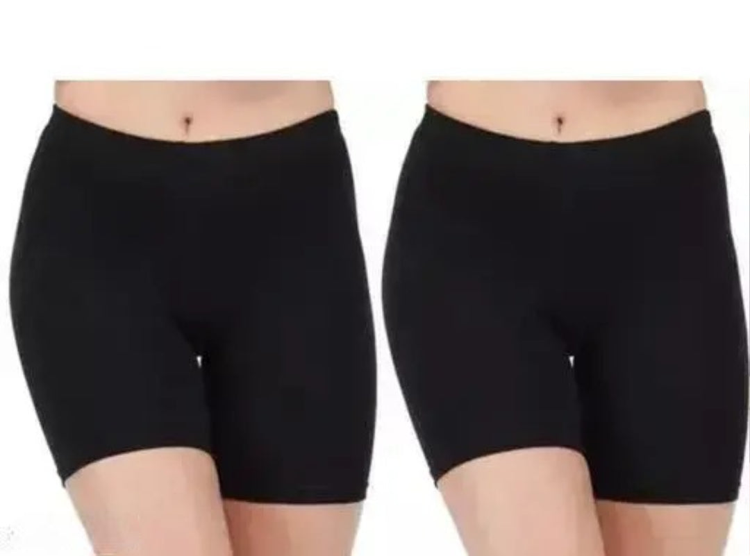 Women's Cyclic Shorts(pack of 2)
