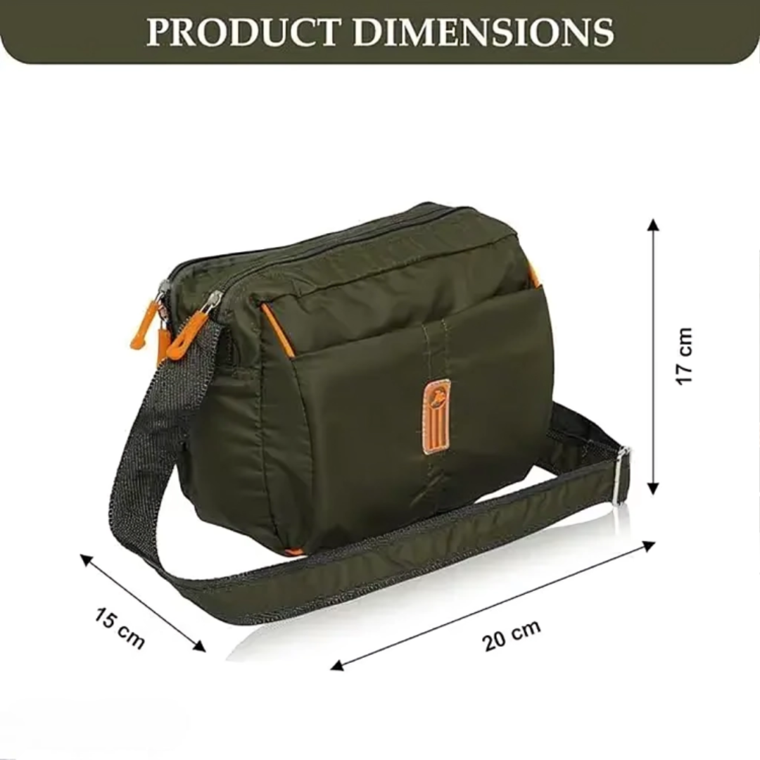 Cross body Sling Bags || Stylish Shoulder Men & Women Cross Body Bag || Office Business Messenger Bag Water Resistant for Men and Women || (Pack Of 1)