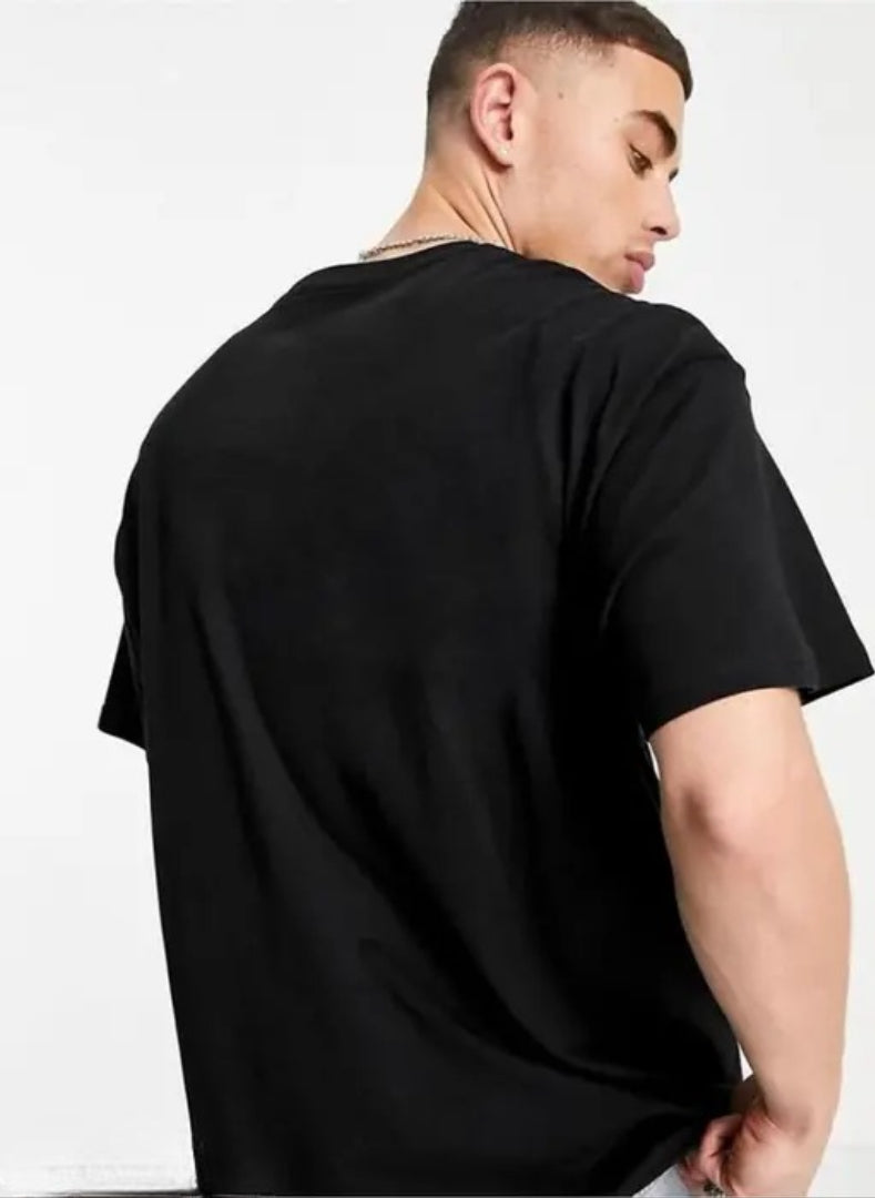 mens down shoulder cotton round neck tshirt