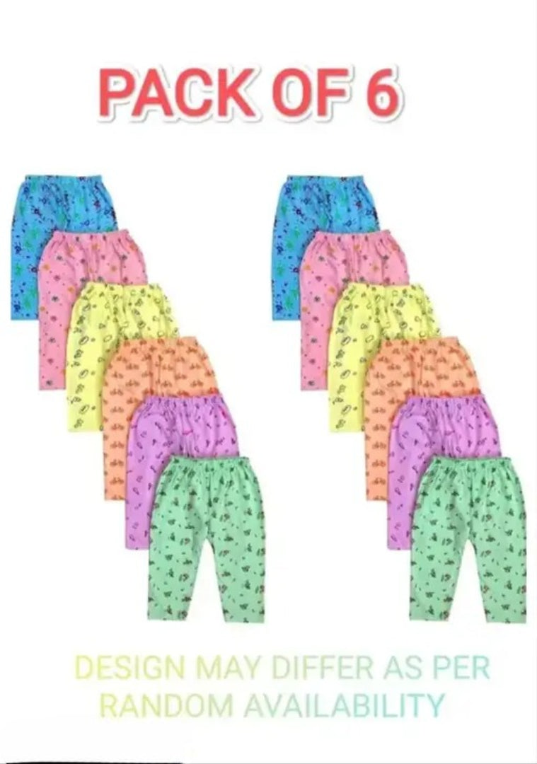 UNISEX COTTON PAJAMAS FOR GIRLS & BOYS (PACK OF 6 ) kids pants